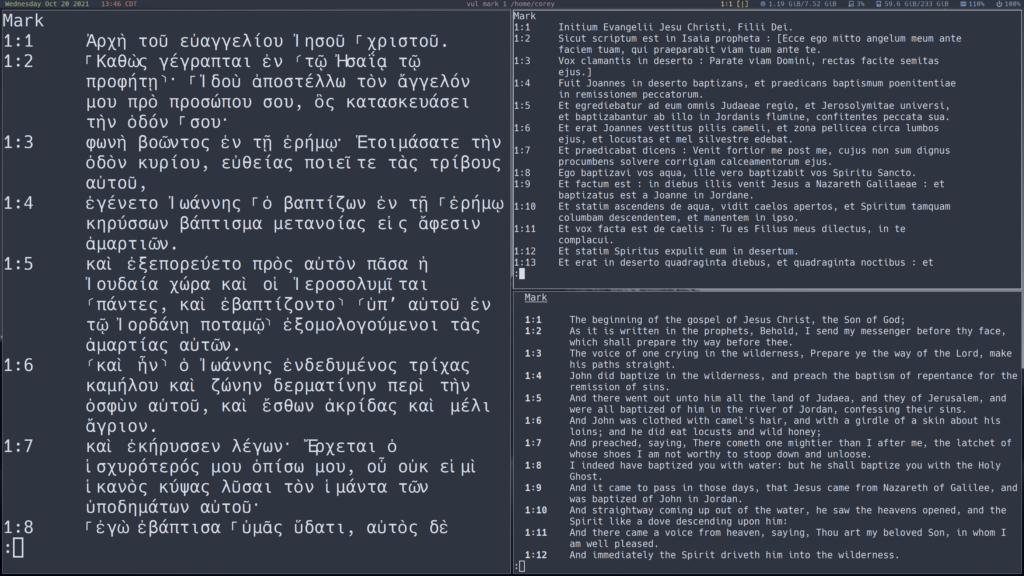 CLI Bible study tools